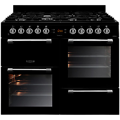 Leisure CK100F232 Cookmaster Dual Fuel Range Cooker Black